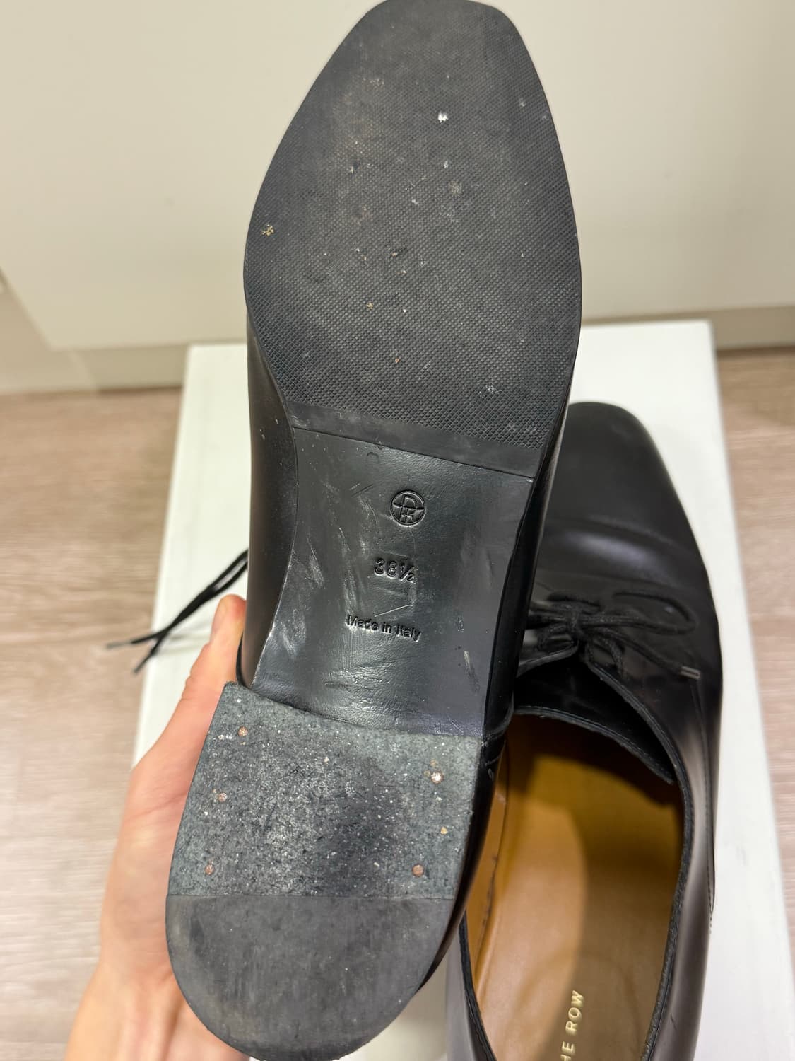 The Row 더로우 케이 옥스포드 로퍼 블랙 38.5 상품이미지5