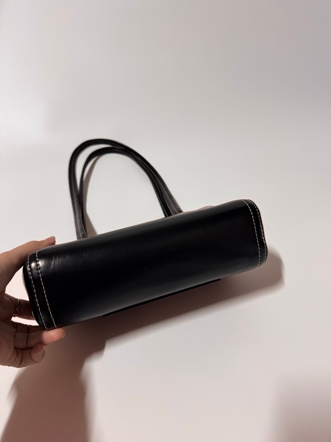 스탠드오일 포스트백 미니 숄더백 블랙 상품이미지2