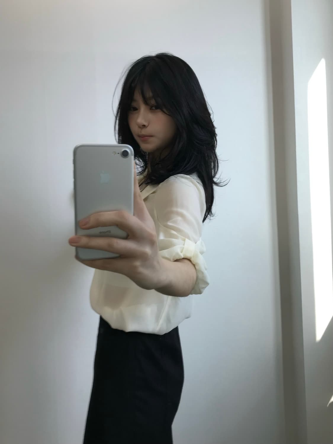 빈티지 리본 블라우스 상품이미지3