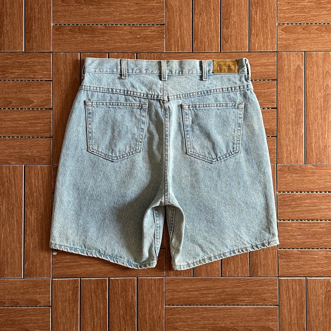 90‘s L.L. Bean usa made denim shorts 상품이미지2