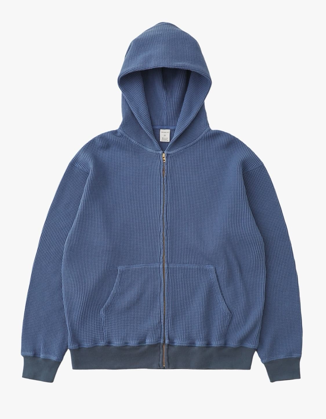 카키스 와플 후드집업 상품이미지1