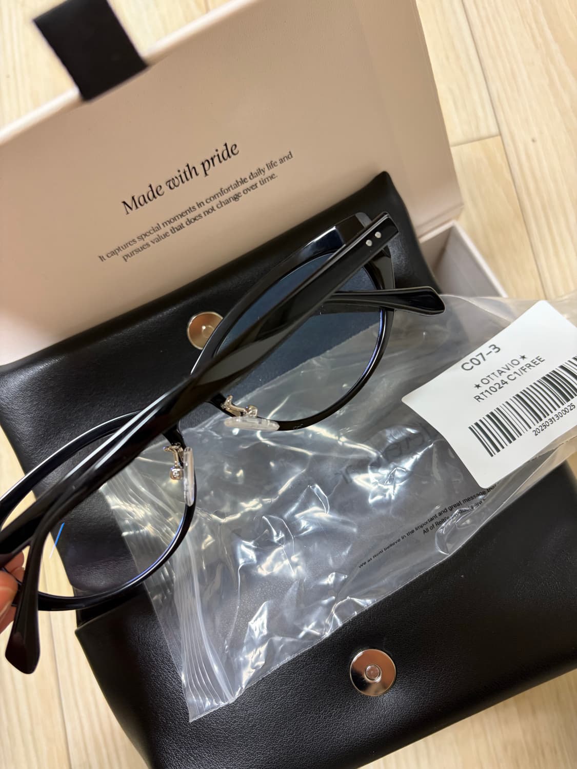 리에티) RIETI 무신사 안경 공용 트렌디함 풀구성품 상품이미지3