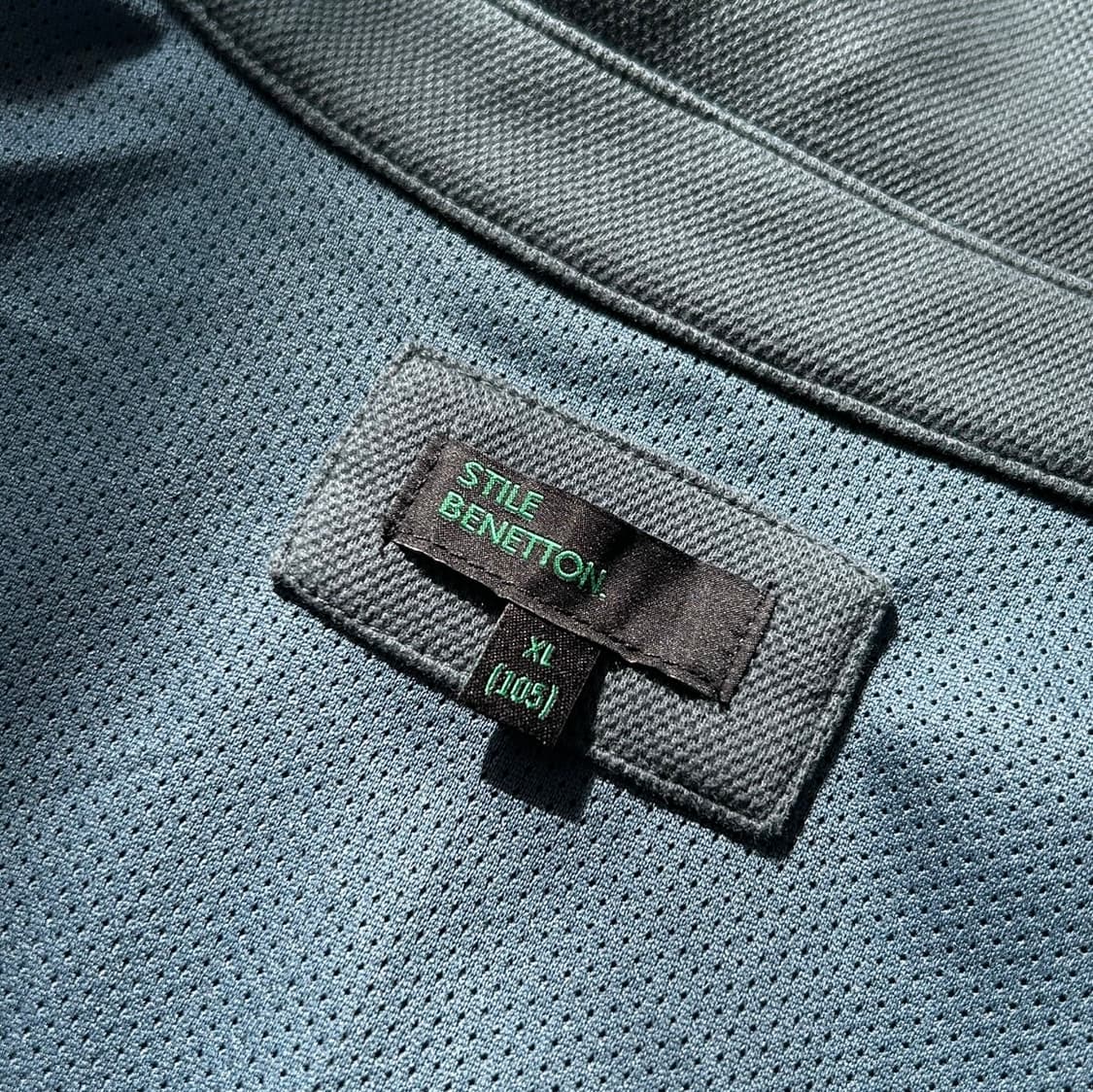 베네통 버튼업 코튼 바시티 자켓 상품이미지8