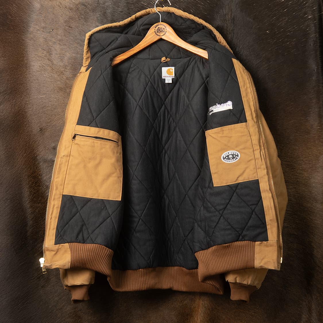 [XL] 칼하트 USA 메이드 J140 브라운 덕 액티브 자켓  상품이미지9