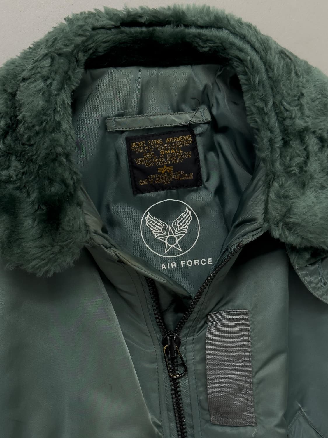 알파인더스트리 B-15D 플라이트 자켓 상품이미지4