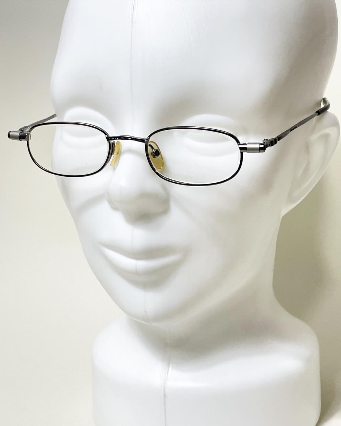 90s 유럽제 HARLEY 스퀘어 티타늄 빈티지 안경 상품이미지8