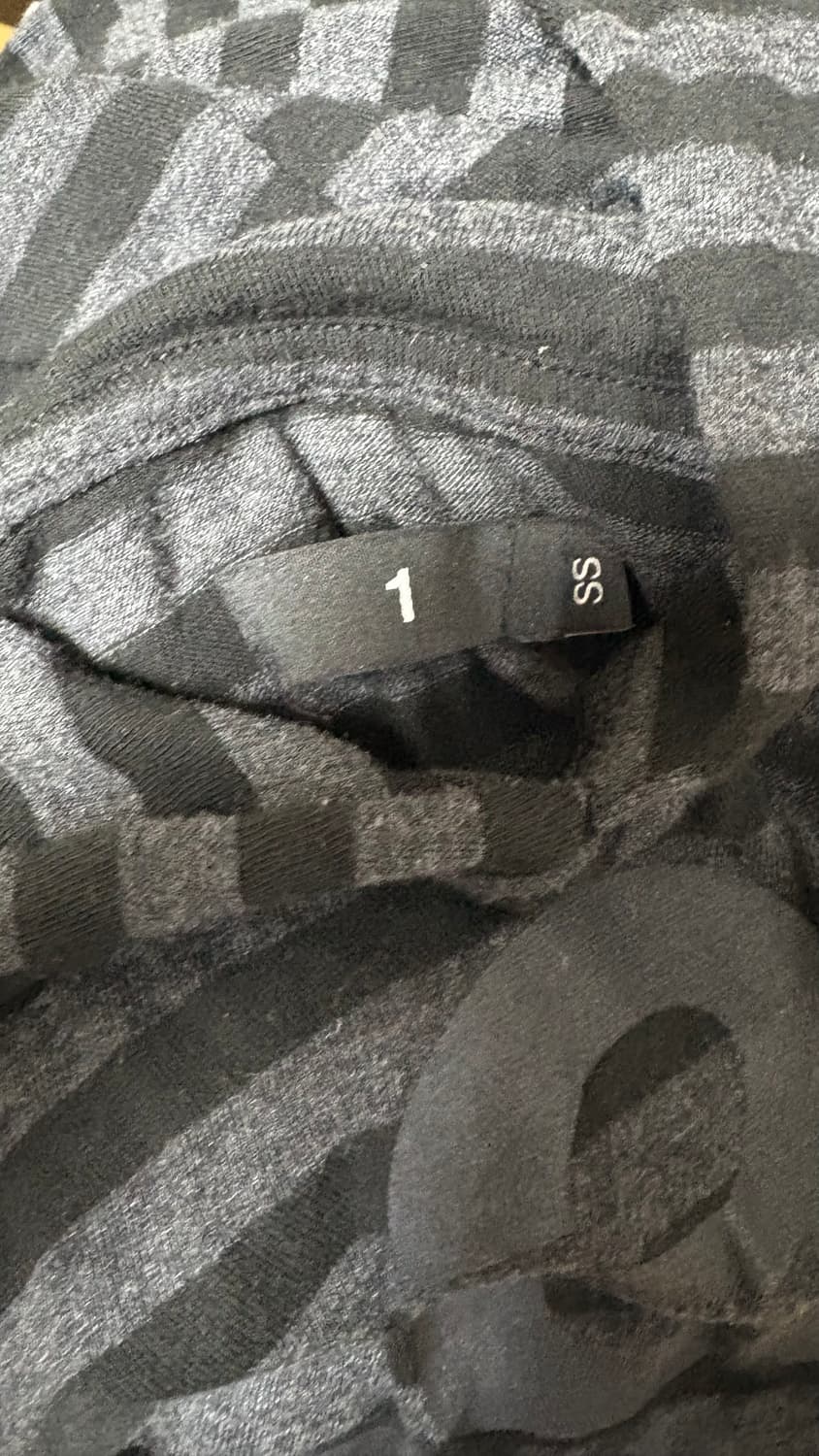 사파리스팟 1/2 티켓팅 스트라이프 보더 후디 블랙 상품이미지3