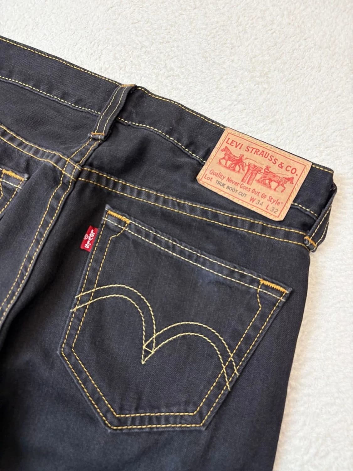 리바이스 00's 타입 1 트루 부츠컷 데님 팬츠 PN6429 상품이미지3