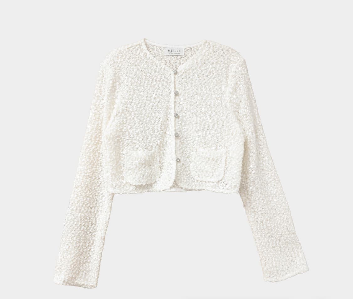 미엘르 라글리터 퐁퐁 가디건 상품이미지6