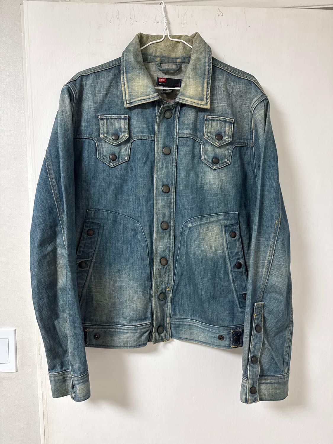 디젤 워시드 데님자켓 상품이미지2