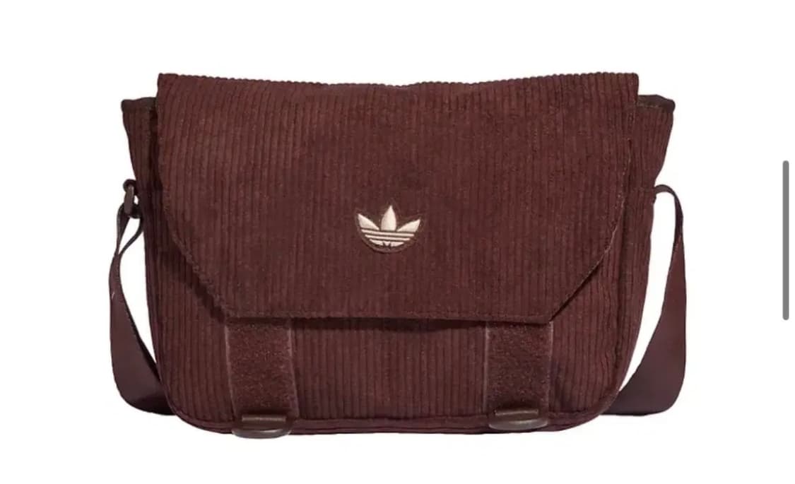 아디다스 next+ 코듀로이 메신저백 IQ3519 미사용 상품이미지1
