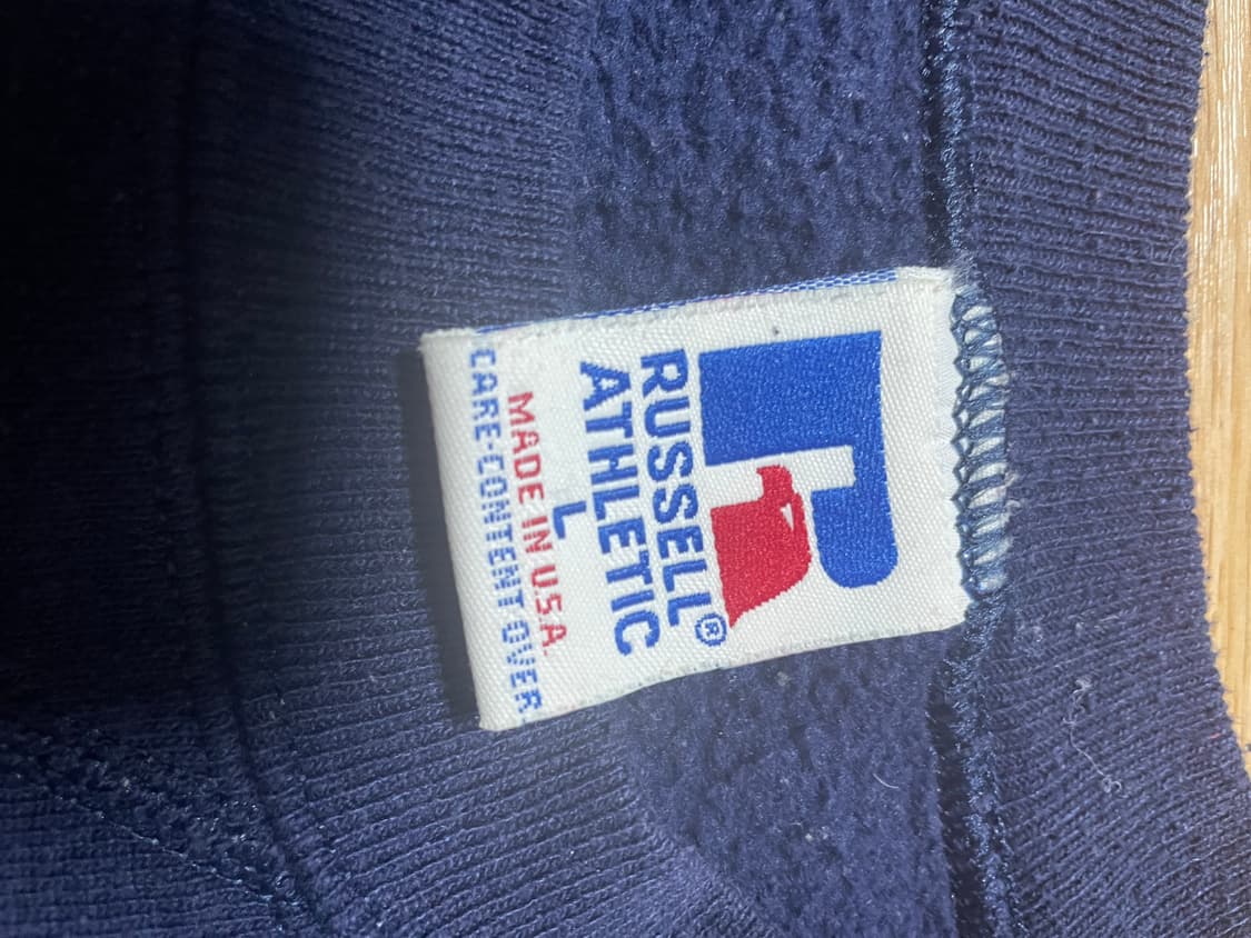 90s 러셀 네이비 L 상품이미지2