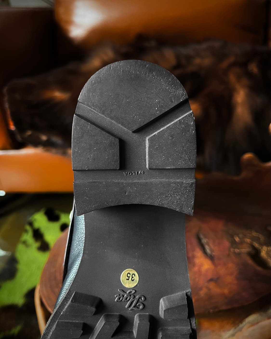 Old MARNI Leather Studs Long Motor Boots 상품이미지10