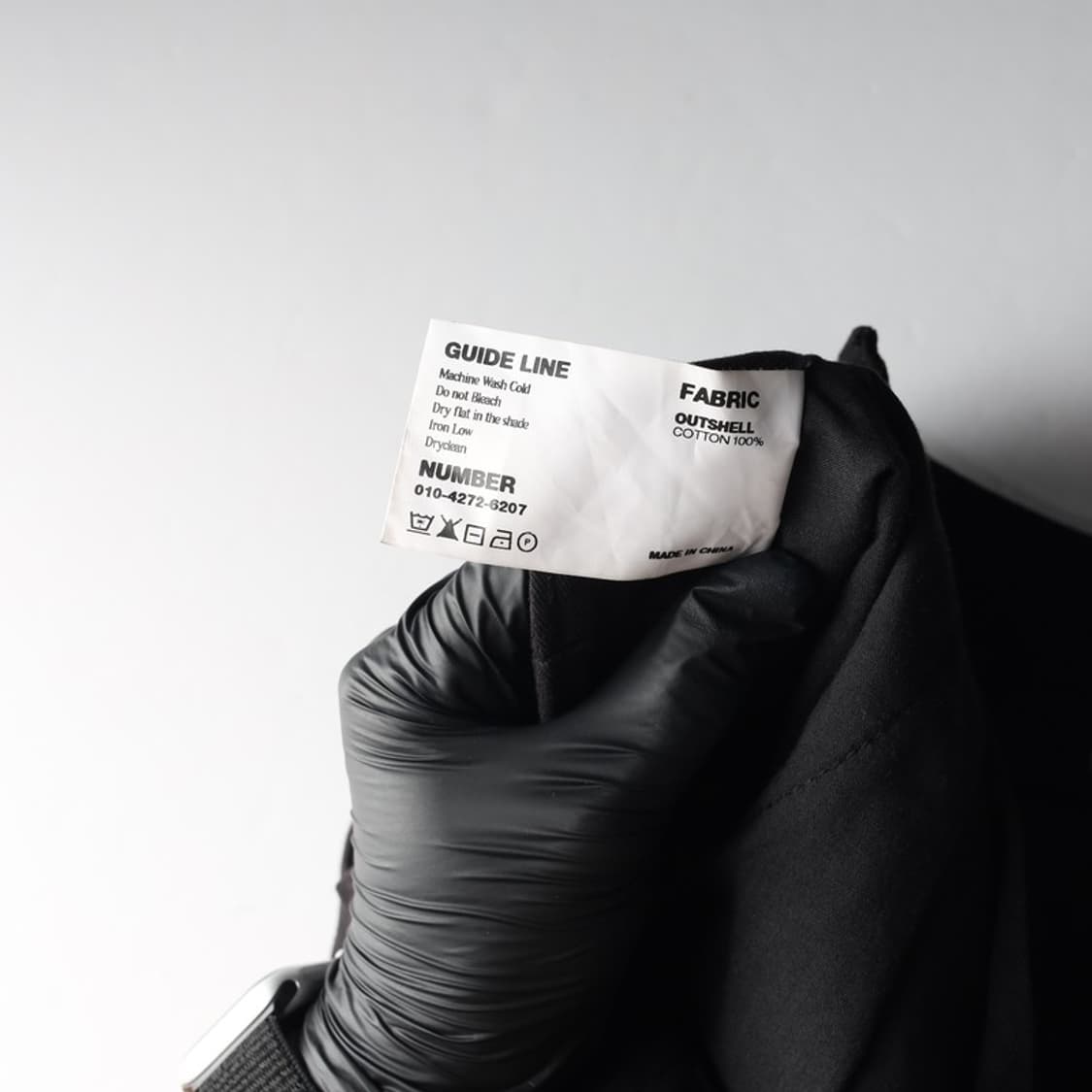 아이돈워너셀 입체 포켓 커브드 와이드 카고 팬츠 블랙 상품이미지8