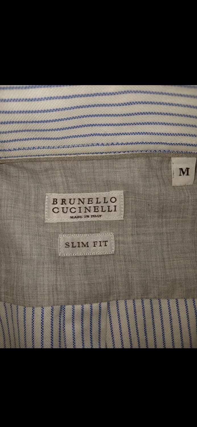 BRUNELLO CUCCINELLI COTTON OXFORD SHIRTS 상품이미지8