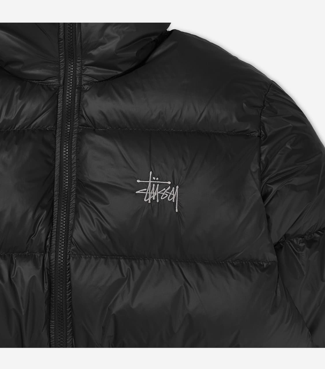 스투시 다운 파카 마이크로 립스탑 팬텀 블랙 XXL 판매 or XL 교환 상품이미지2