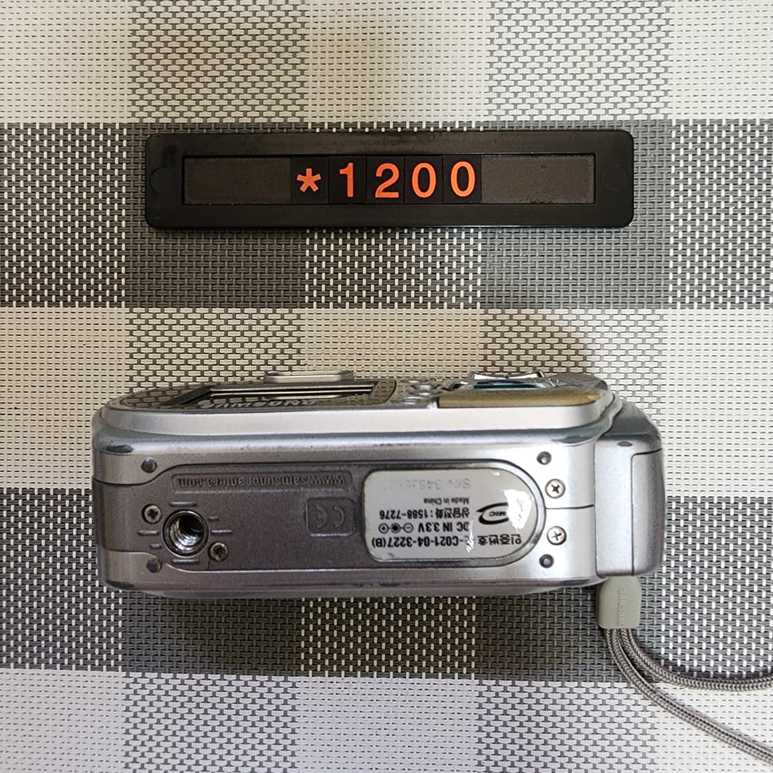 삼성캐녹스 D60 디지털카메라 상품이미지4