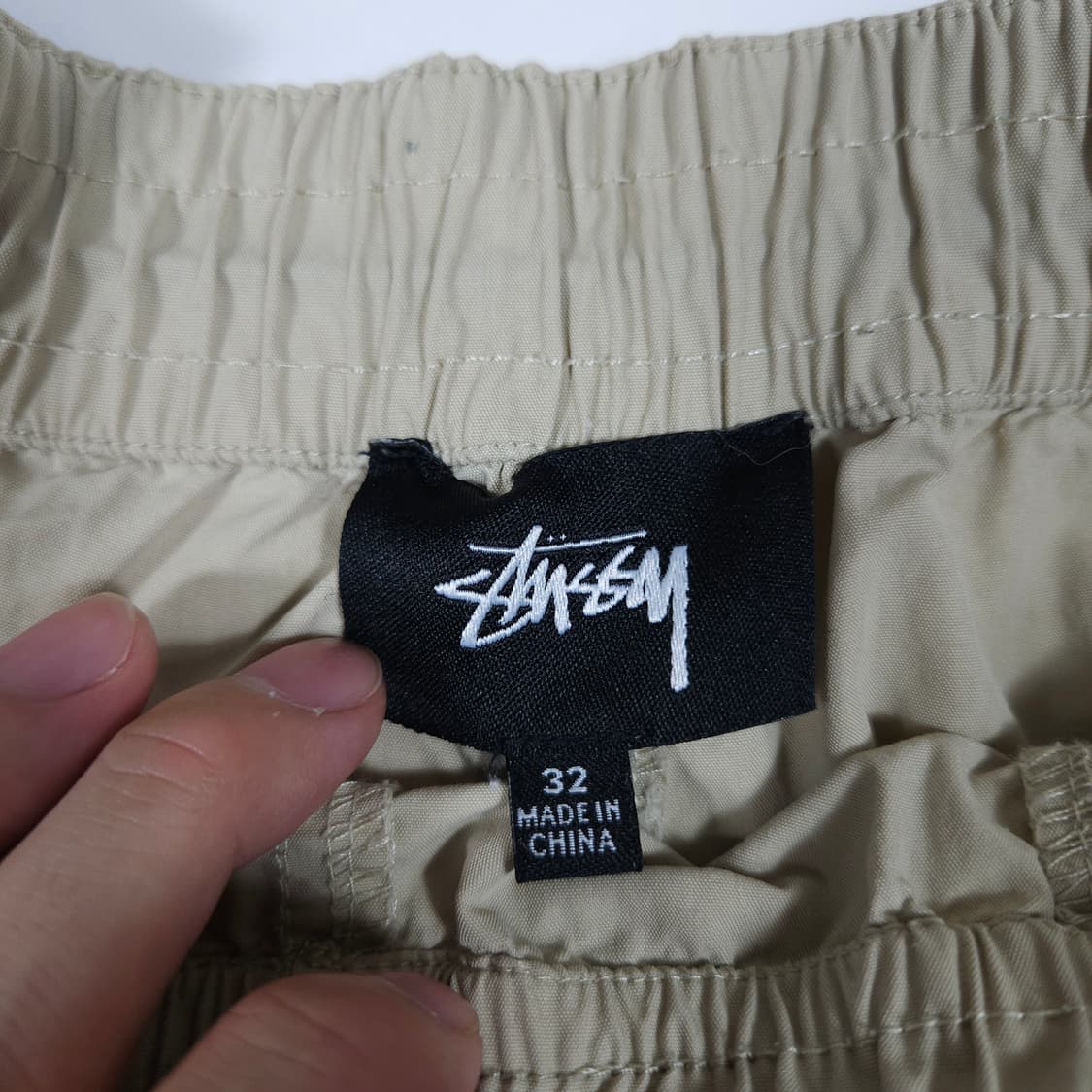 스투시 베이지 우븐팬츠  상품이미지5