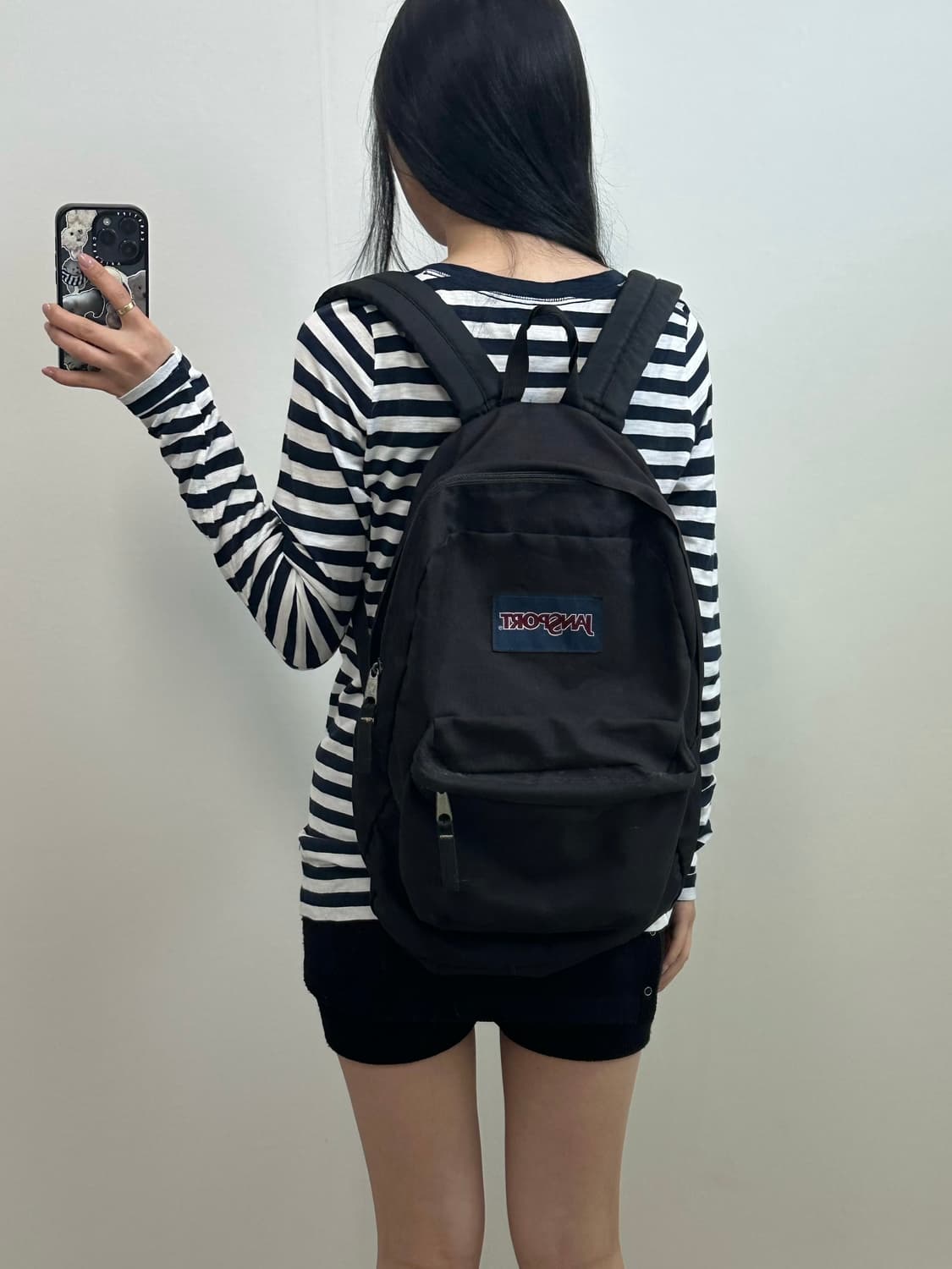 잔스포츠 슈퍼브레이크 블랙 백팩 상품이미지2
