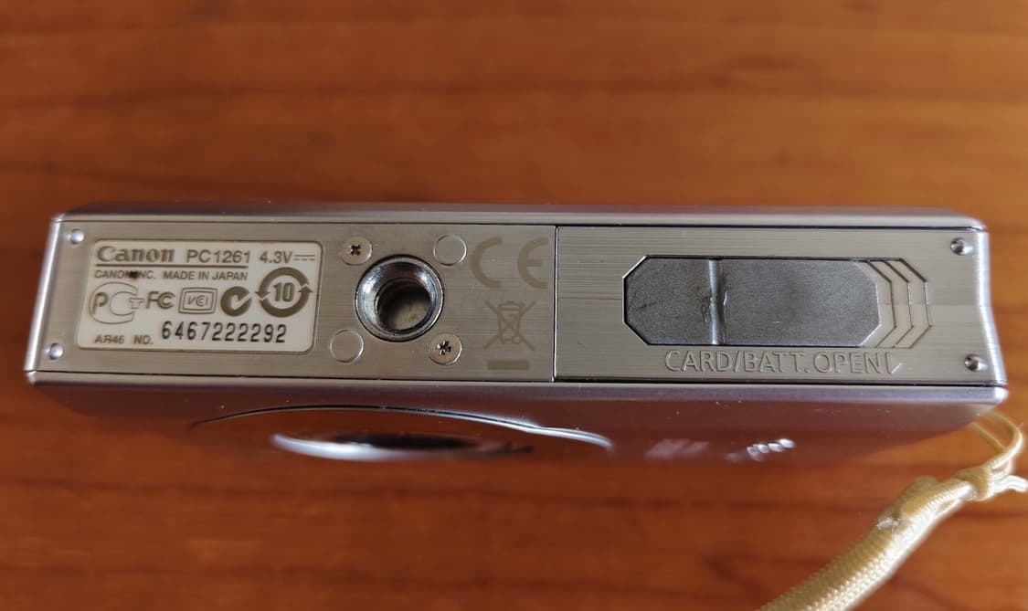 캐논 익서스 90 CANON IXUS 90 빈티지 디지털카메라 디카 상품이미지9