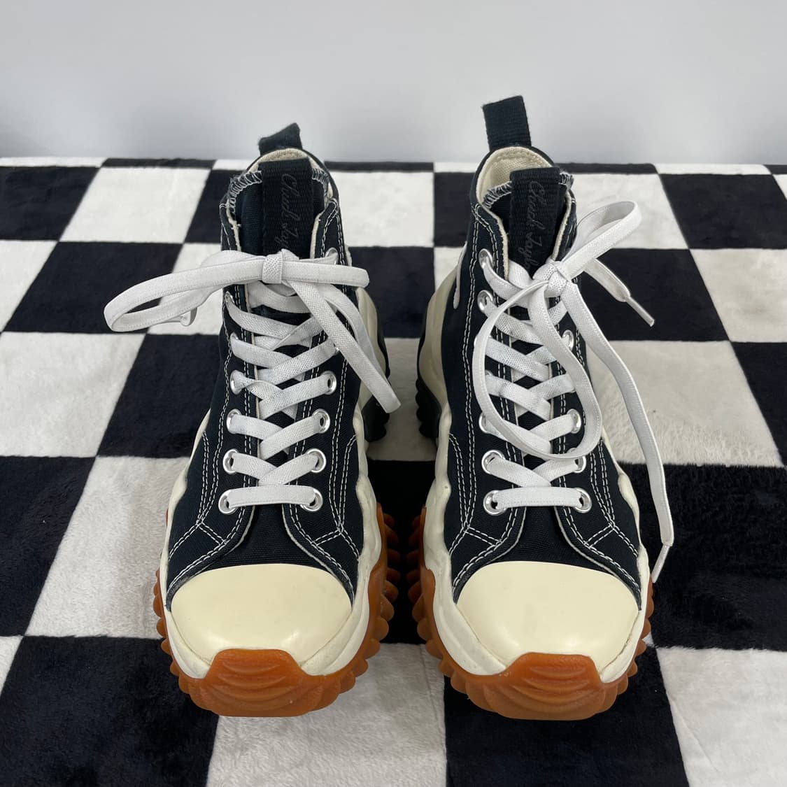 컨버스 런스타 모션 하이 블랙 225mm 상품이미지2