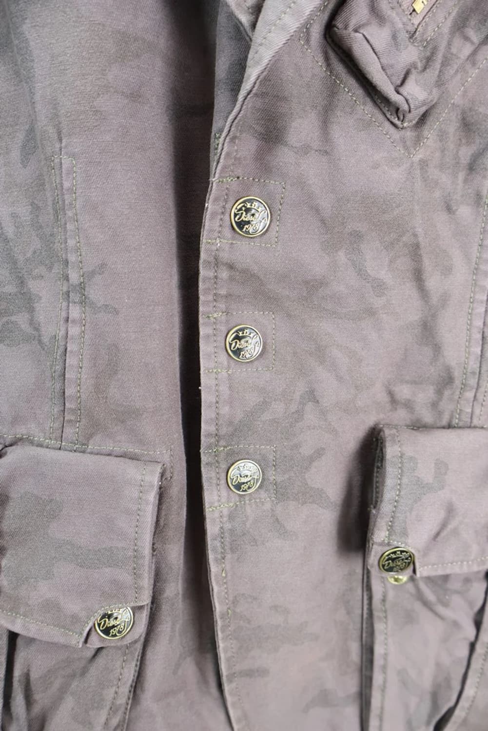  디젤 카모 패턴 브라운 자켓 상품이미지7