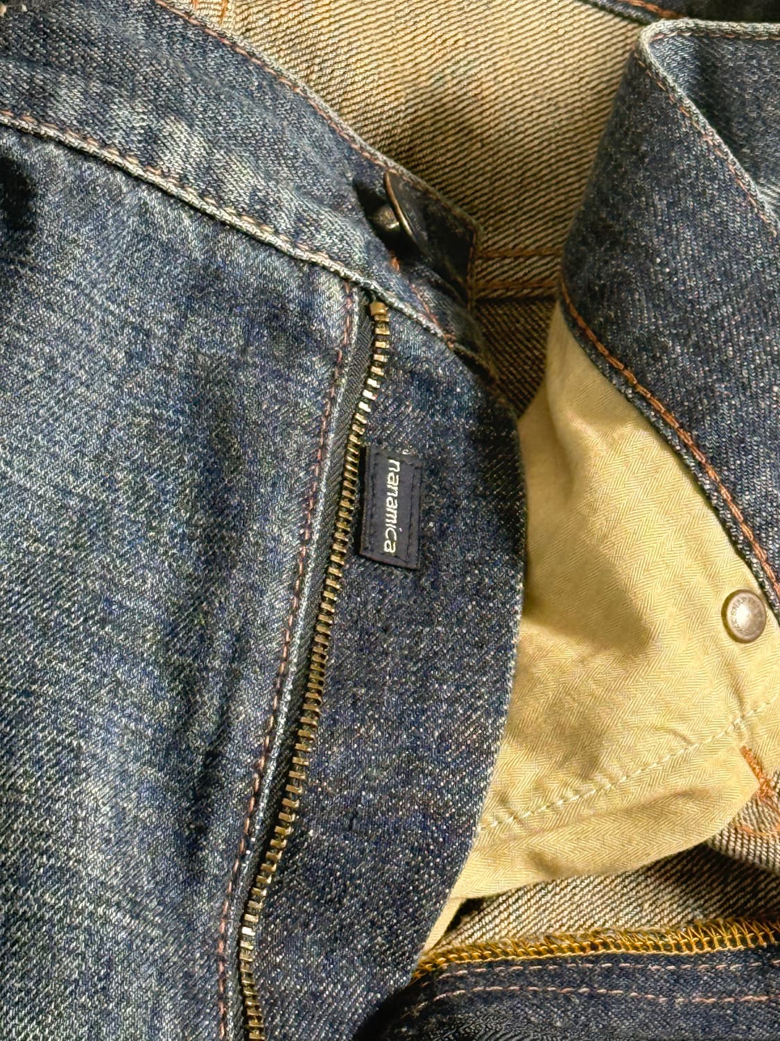 나나미카 셀비지 데님 빈티지 인디고 36 상품이미지4