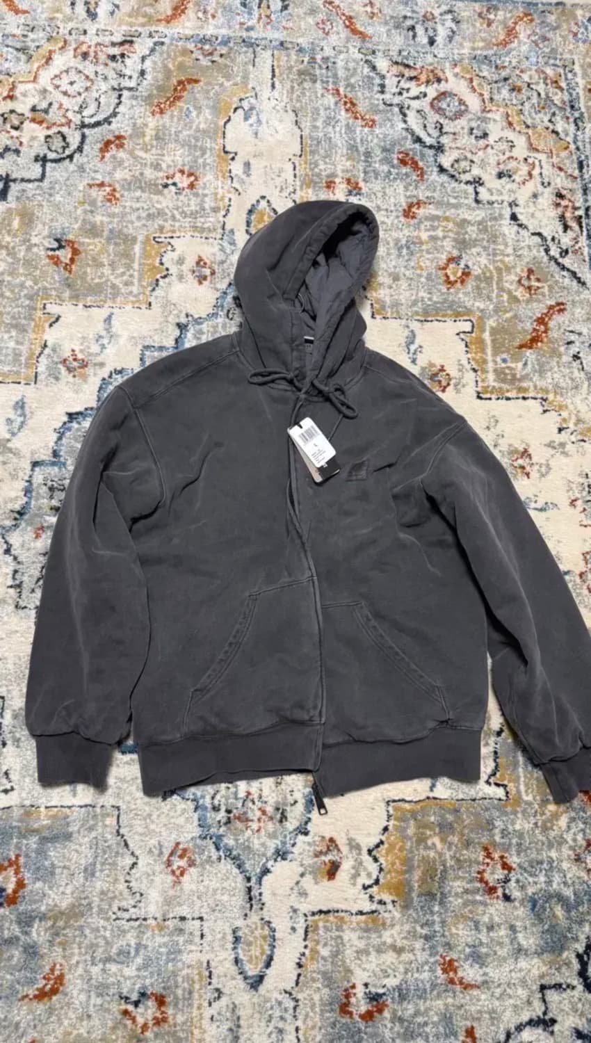 칼하트 WIP 후드 비스타 자켓 그래파이트 가먼트 다이드 L 상품이미지1