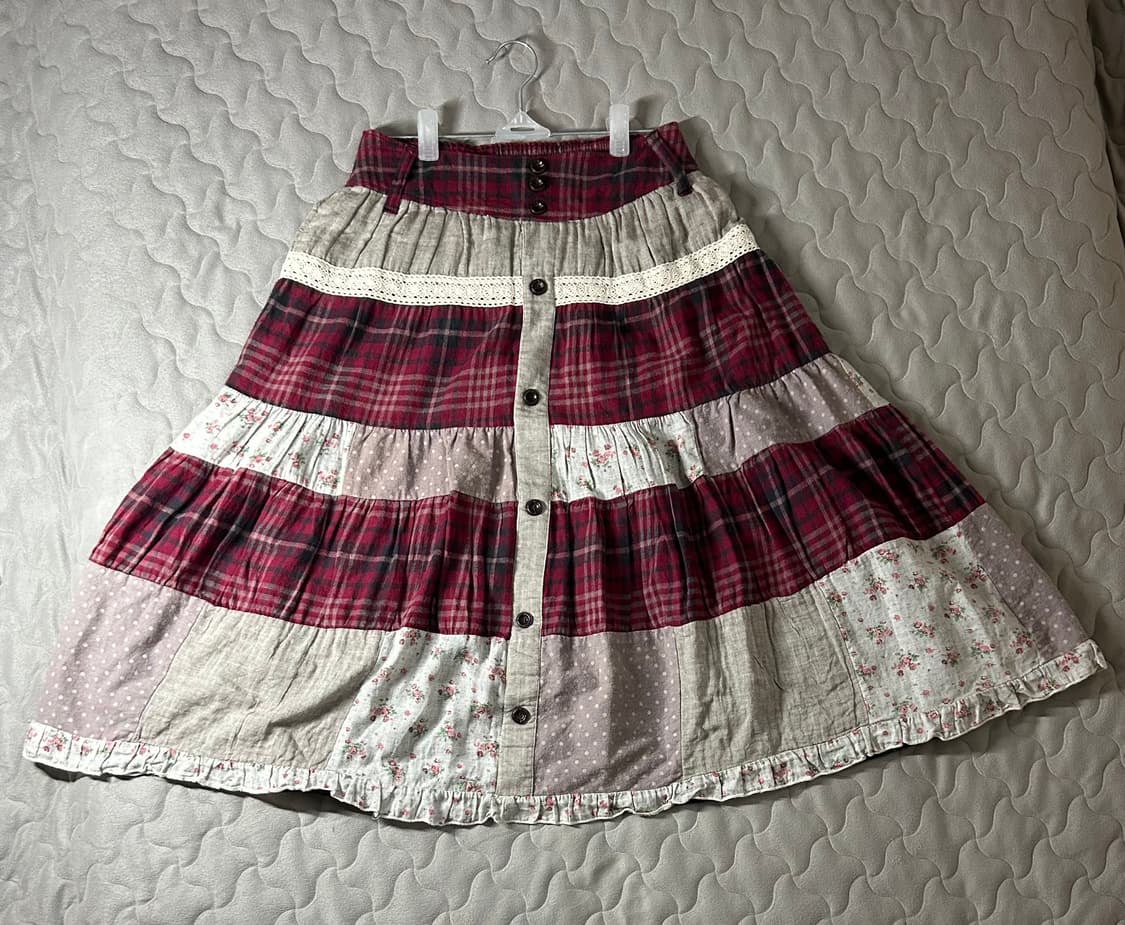 패치 스커트 상품이미지1