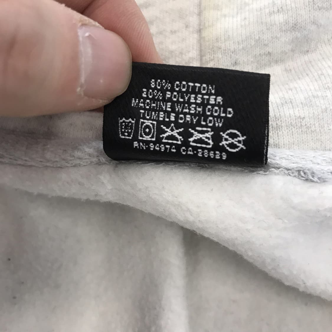 스투시 STUSSY 후드집업 애쉬헤더 [XL] 상품이미지6