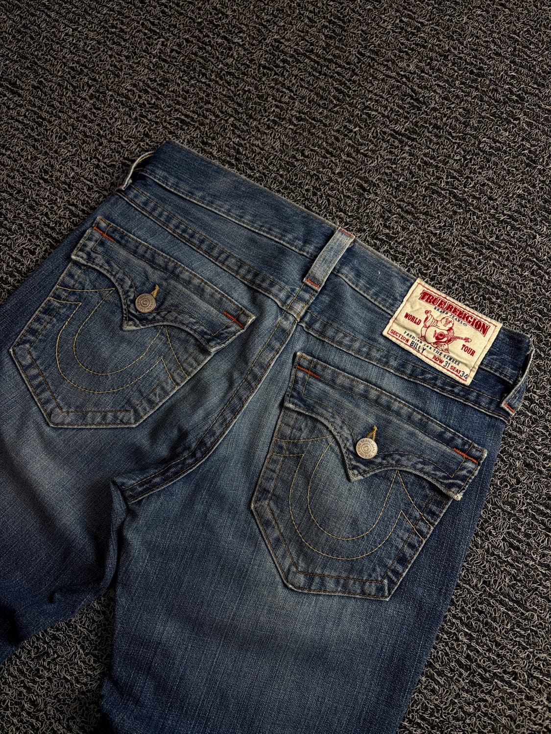 트루릴리젼 y2k 빈티지 빌리 새미 부츠컷 팬츠 1698 상품이미지5