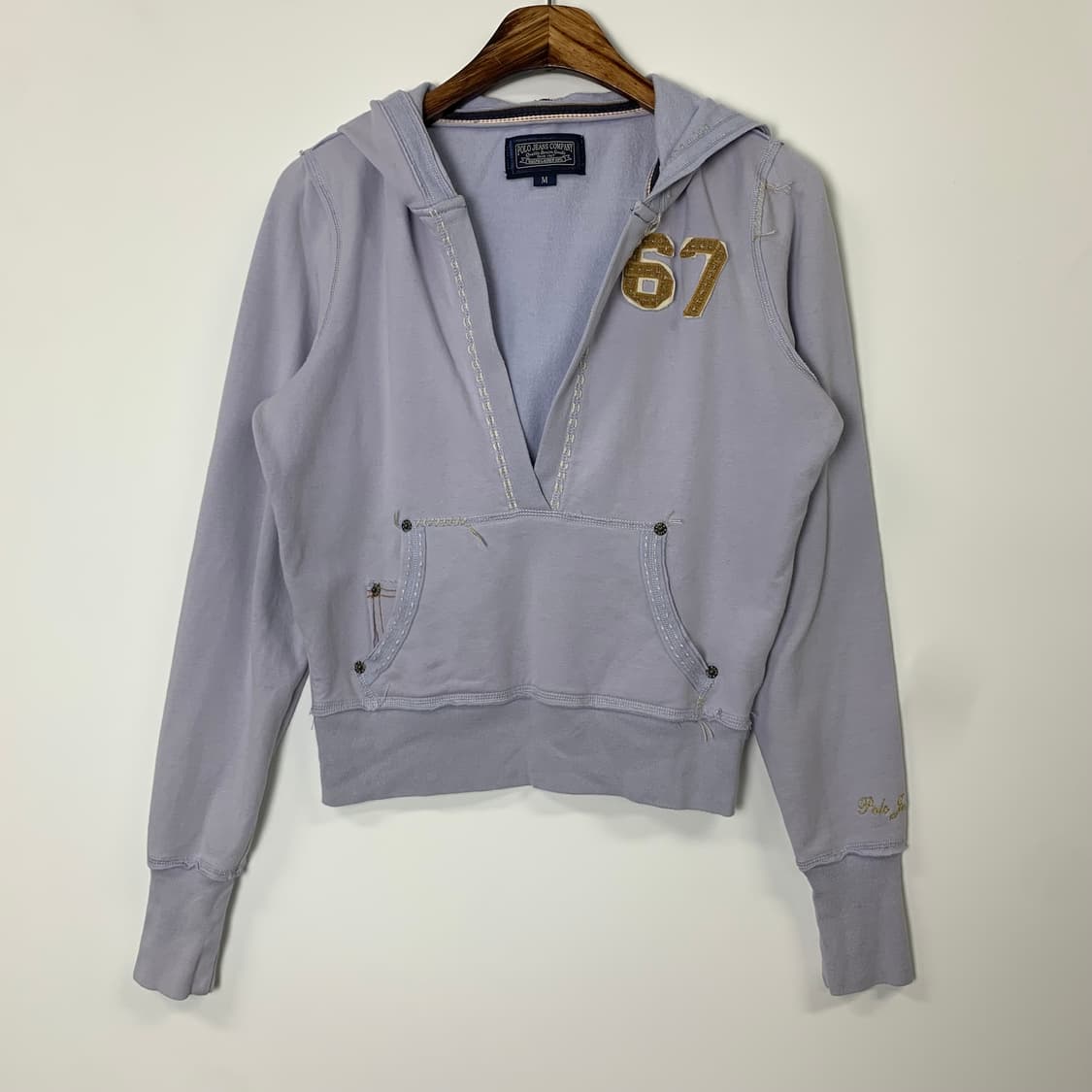 폴로 랄프로렌 진스 연보라 후드티 상품이미지2