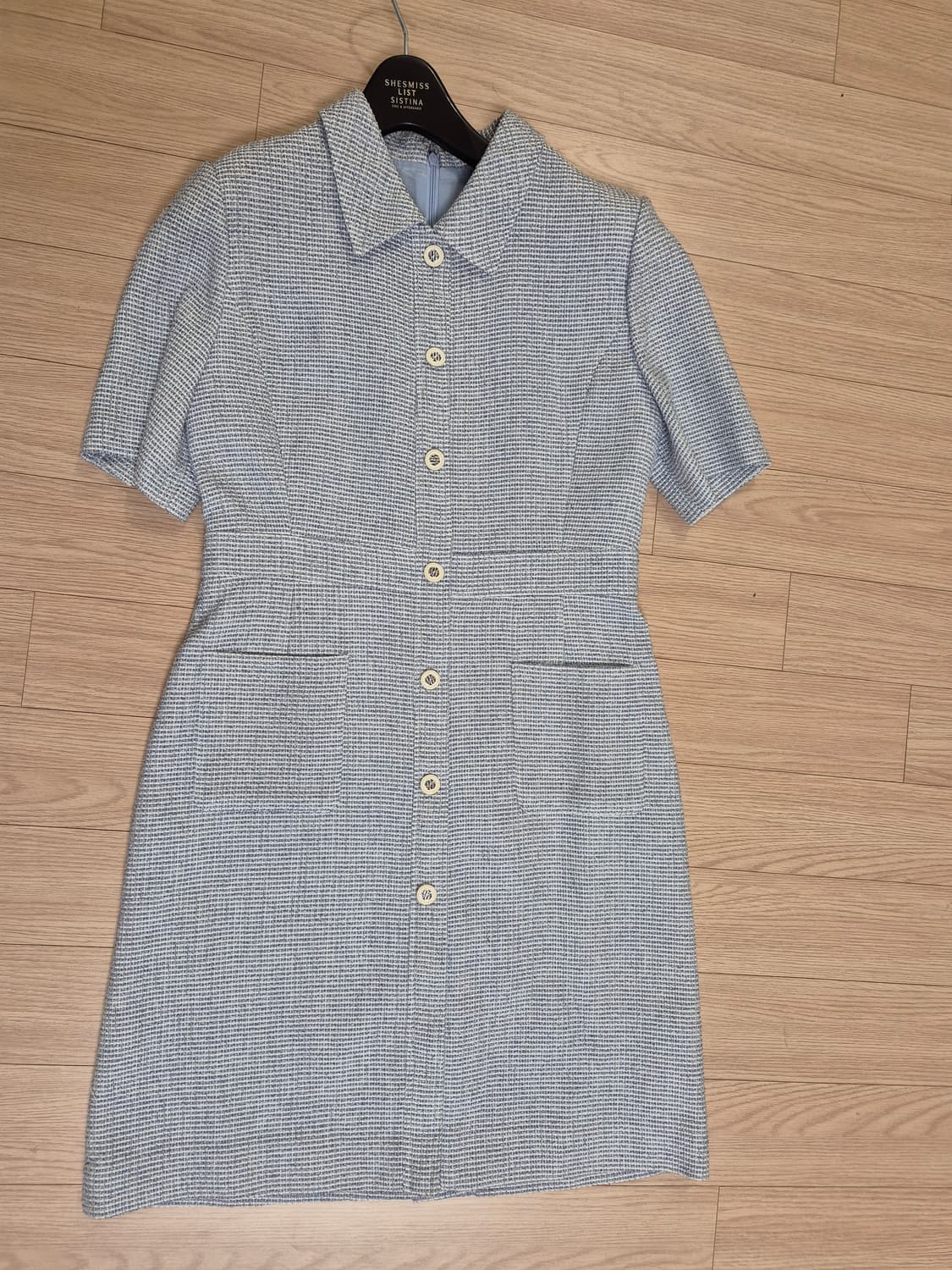 LIST 트위드 클래식 원피스(66) 상품이미지5