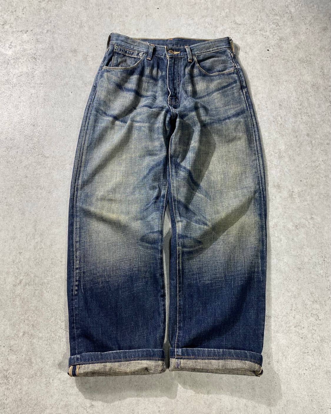 [28] 00s Levi's 554 리바이스 셀비지 와이드 데님팬츠 상품이미지1