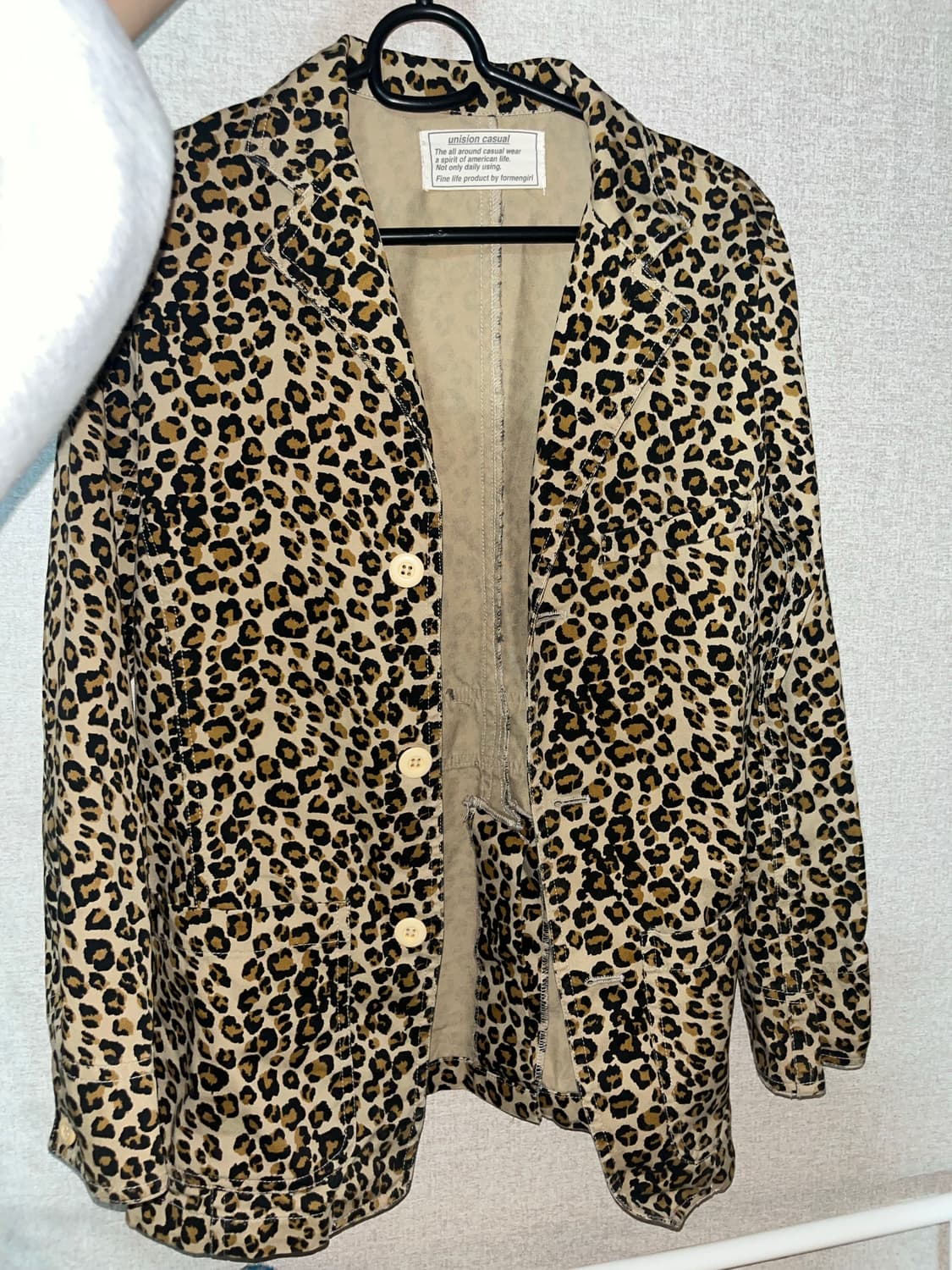락시크 펑크 레오파드 호피 자켓 블레이져 상품이미지2