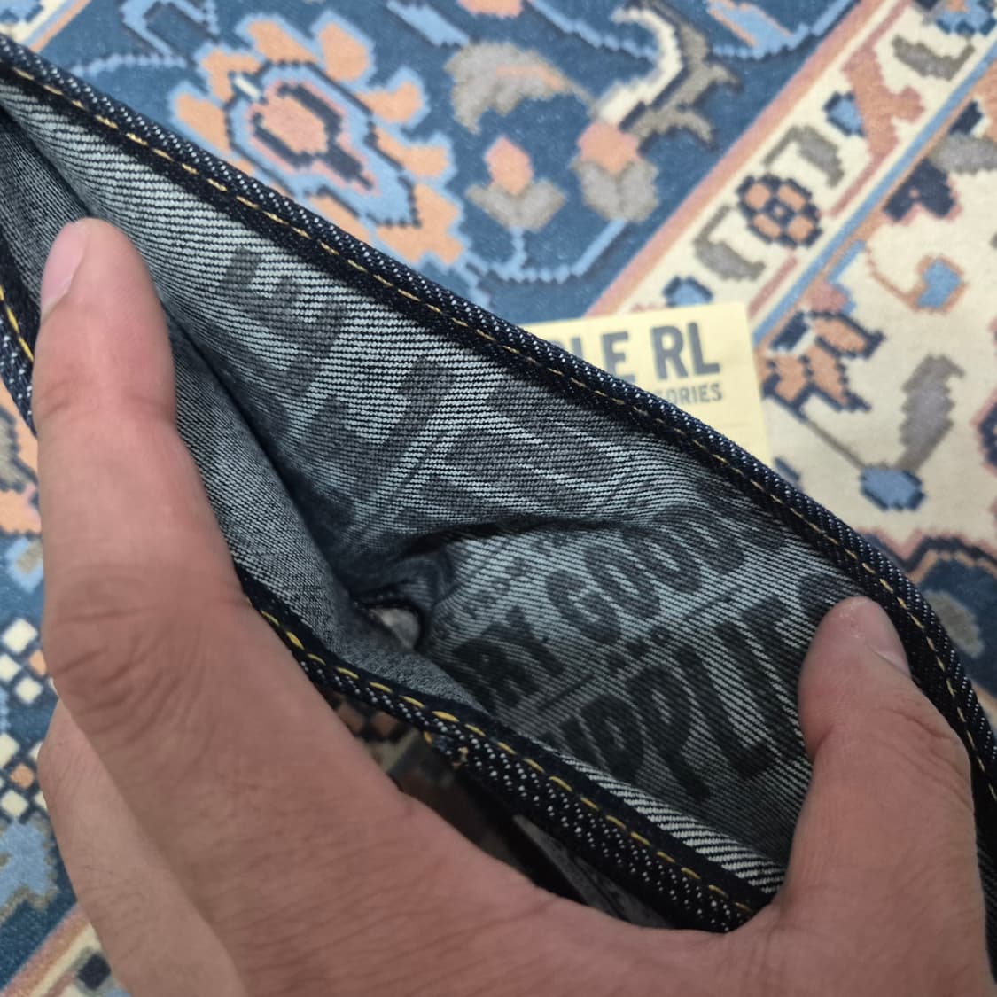 RRL 데님 빌포드 지갑 상품이미지4