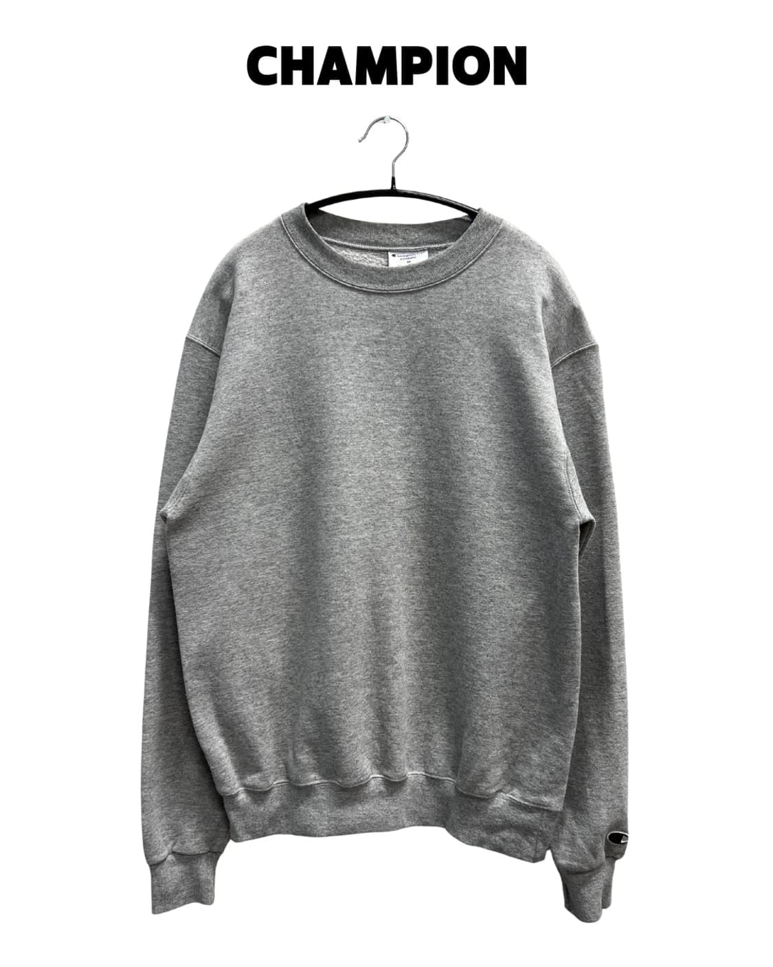 (M) 챔피온 ECO 맨투맨 그레이 상품이미지1