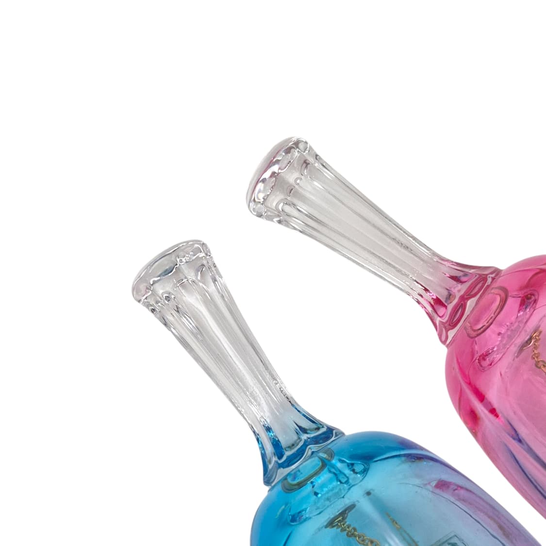 90s 오타루 핸드블로운 컬러 유리 벨 1p 상품이미지5