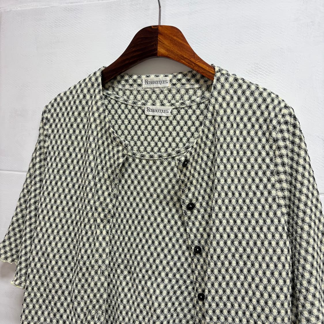 ROSEBOUQUET 크리즈 체크 세트 셋업  상품이미지2