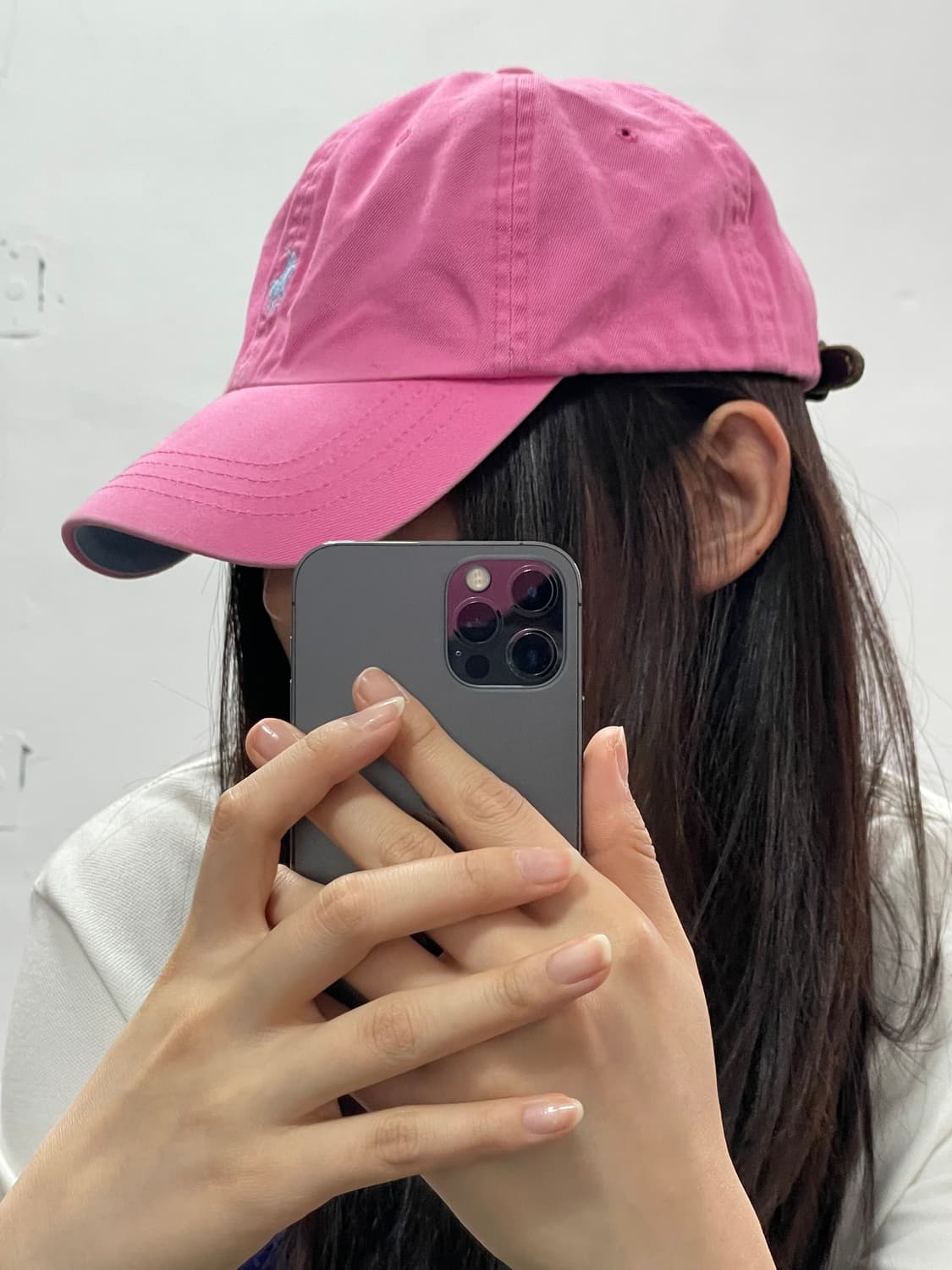 폴로 랄프로렌 핑크 볼캡 상품이미지4