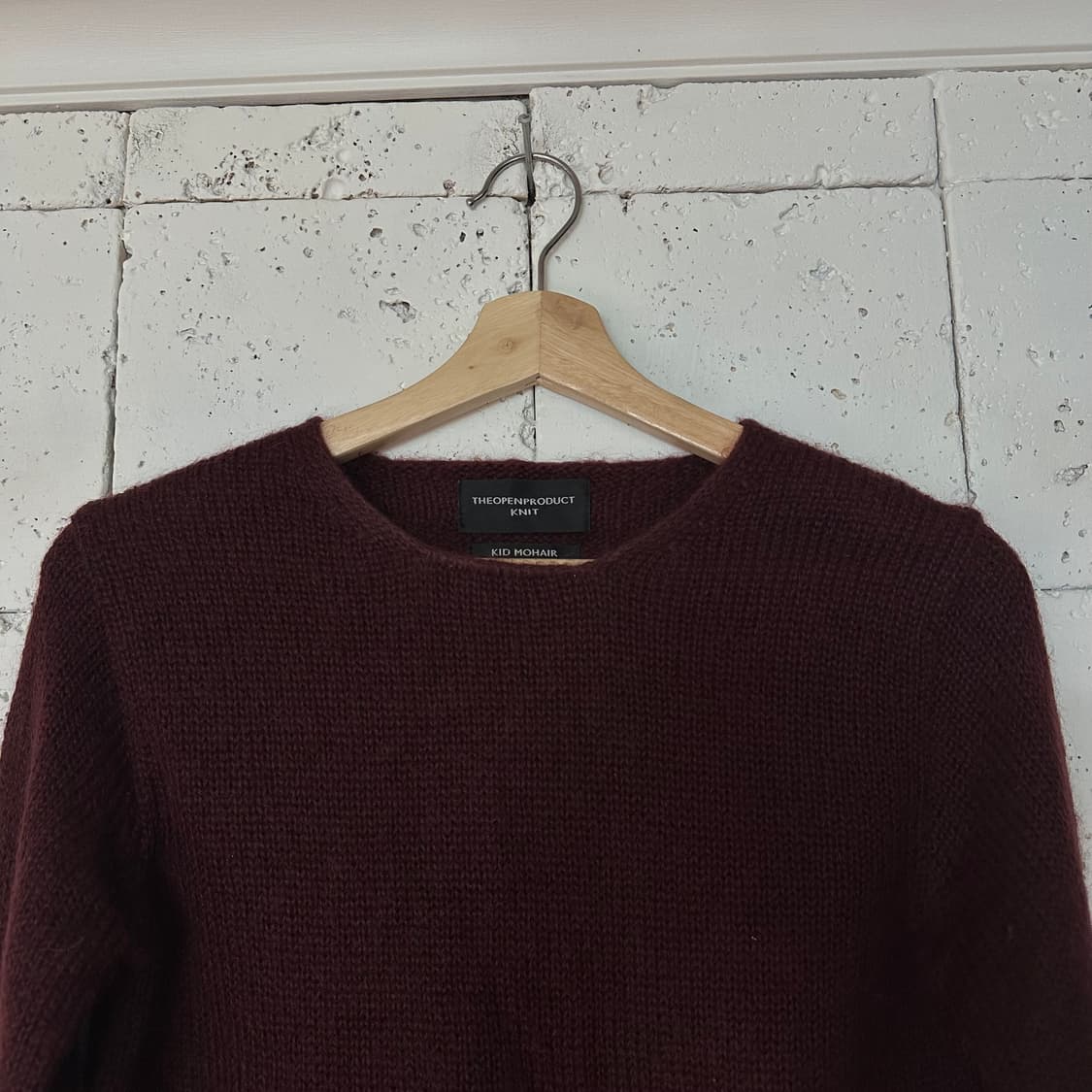 우먼free 더오픈프로덕트 모헤어 니트 상품이미지2