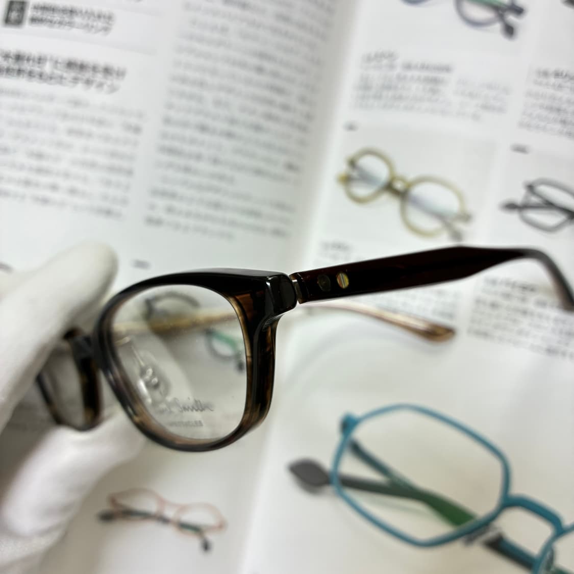 Paul Smith 폴스미스 뿔테 브라운 안경 상품이미지3