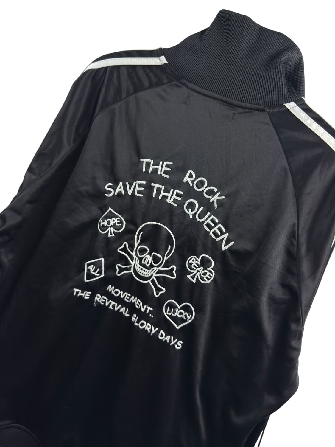 JPN 스컬 자수 SAVE THE QUEEN 져지314 상품이미지4