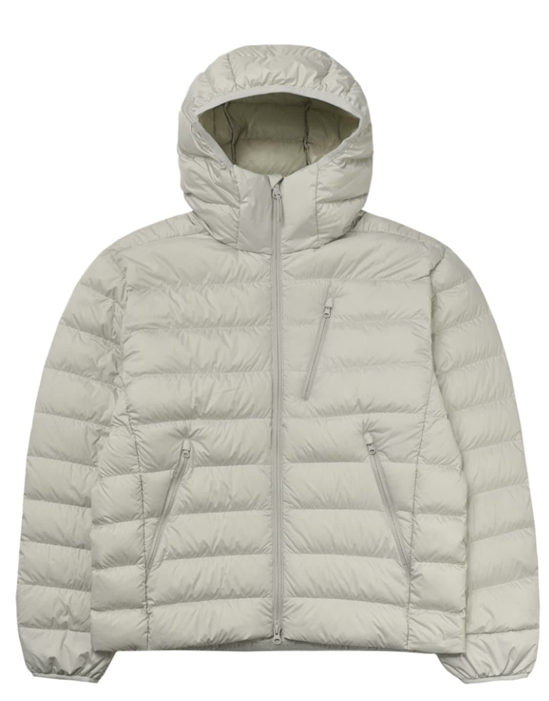 [L] 무신사 스탠다드 경량패딩 -  스톤 화이트 상품이미지1