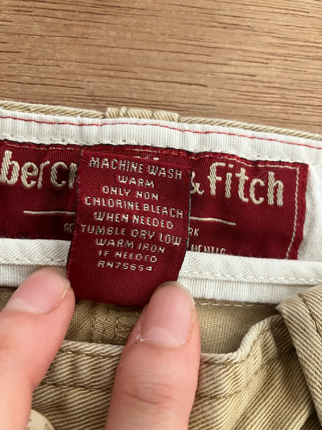 30) Abercrombie & Fitch 베이지 카고 쇼츠  상품이미지9