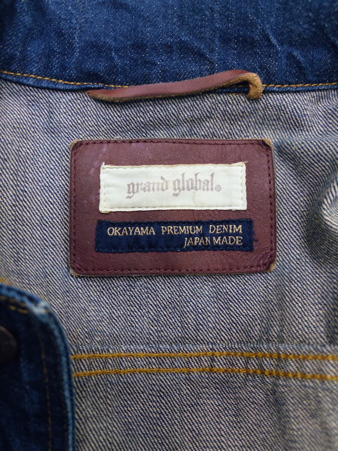 빈티지 데님 청자켓 상품이미지9