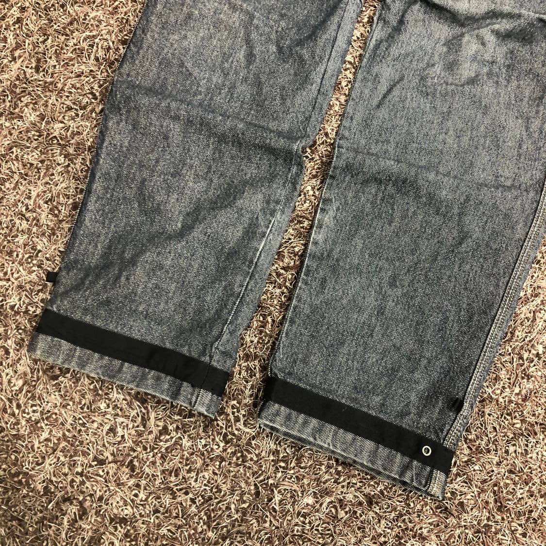 후부 올드스쿨 힙합 와이드 데님 팬츠 상품이미지7