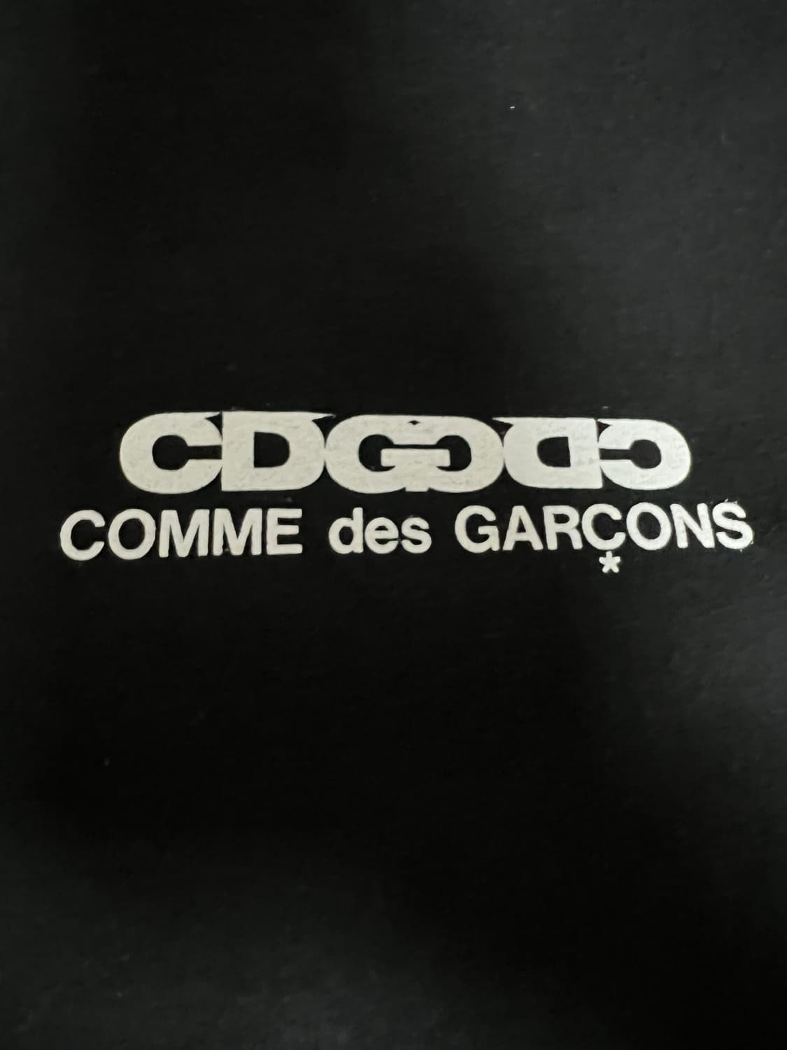 (S) 꼼데가르송 cdg 스몰로고 오버사이즈 반팔 블랙 상품이미지2
