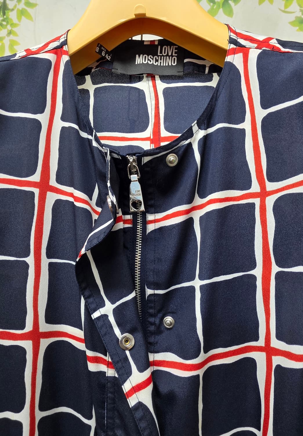 러브 모스키노 여성 롱 바람막이 66 봄~여름 롱자켓 WM66 상품이미지5