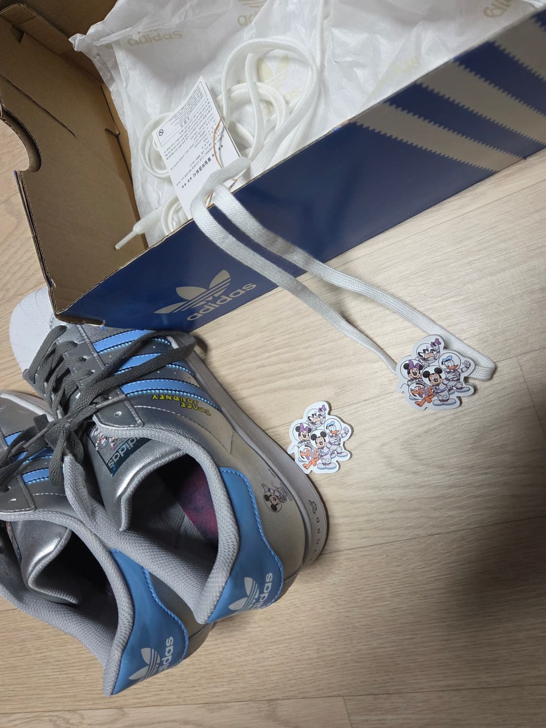 (새상품)ADIDAS X DISNEY 슈퍼스타 디즈니 아디다스 상품이미지7